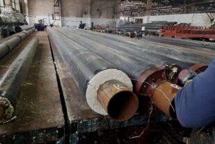 Запуск системы RIBERG TR 40 для теплоизоляции методом 